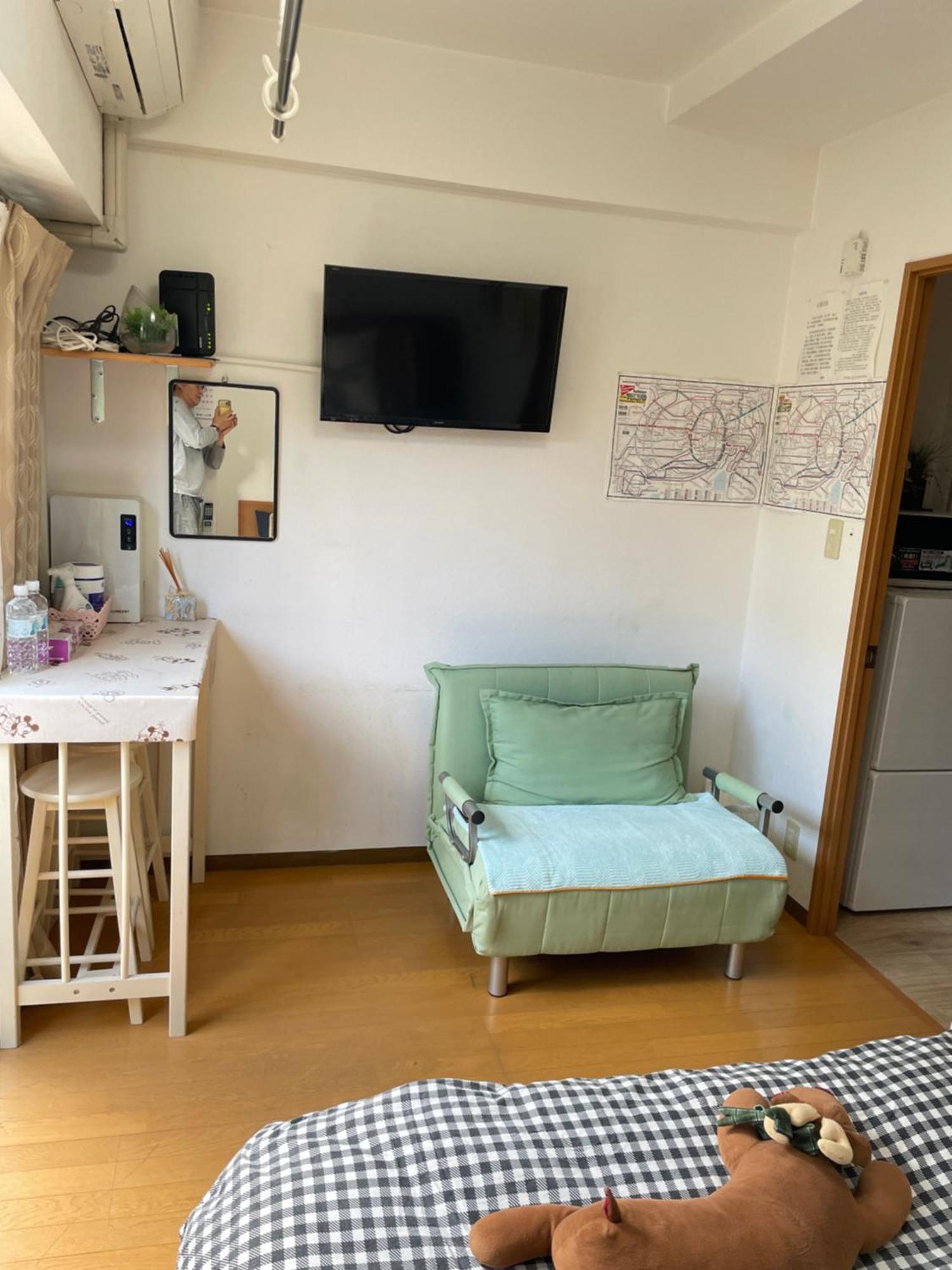 桜宿28 Square Meter King Size Bed With Sofa Bed, Garden Room Tokyo Exterior photo